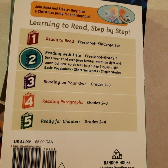 The Christmas Party - Disney Frozen Book - Picture 2 of 2